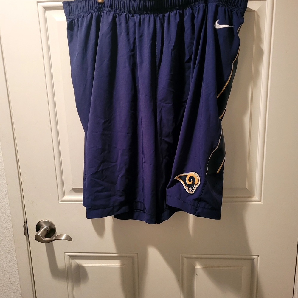 Nike Los Angeles Rams Onfield Apparel in Navy